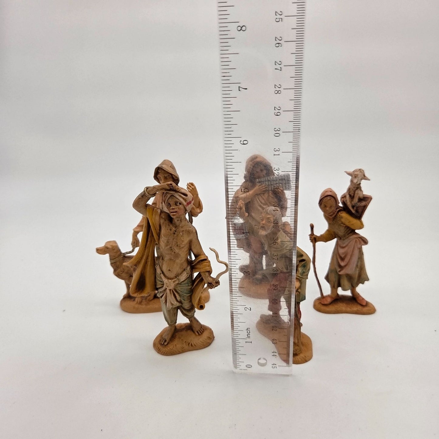 Vintage Fontanini Heirloom Nativity Collection 17-Piece Set Figures Italy