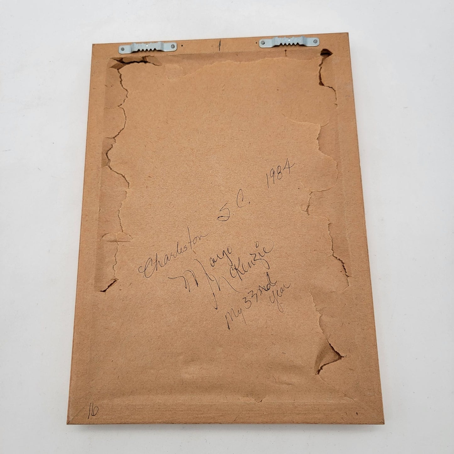 Vintage 1984 "When There Is Love" Cross Stitch Sampler Signed & Framed