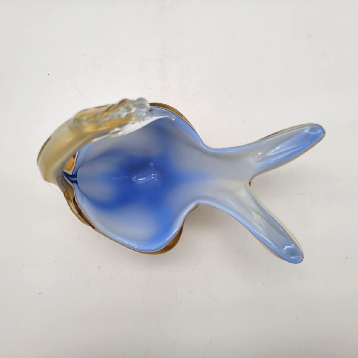 Mid Cenutry Hans Geismar Murano Glass Bird Bowl Sculpture