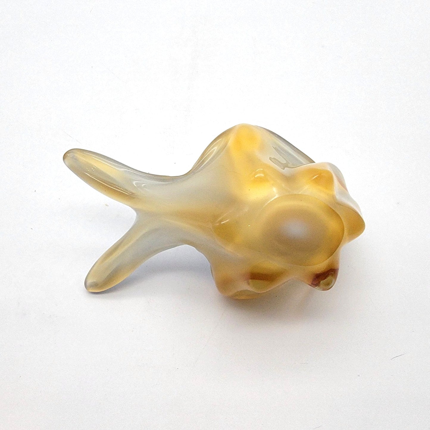 Mid Cenutry Hans Geismar Murano Glass Bird Bowl Sculpture