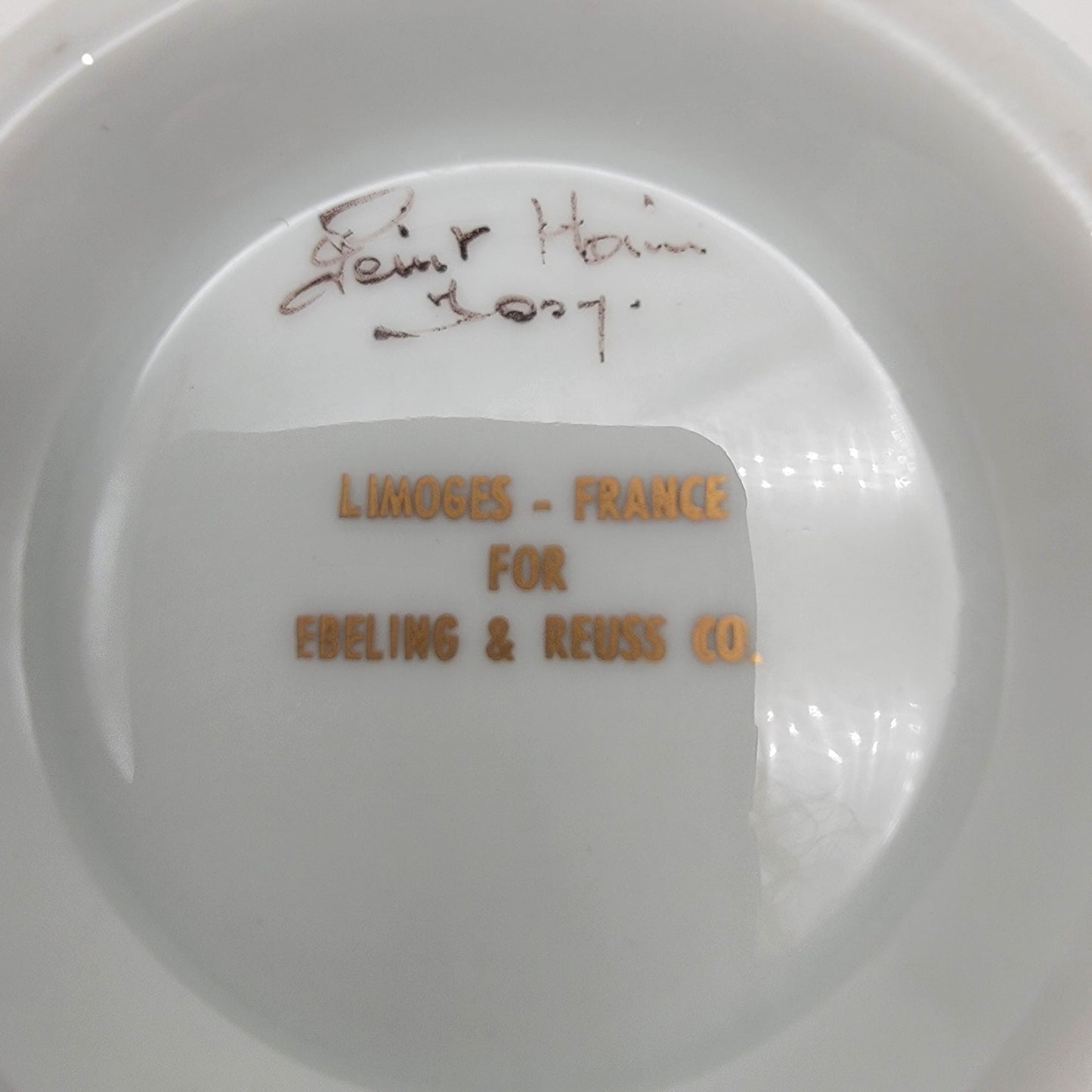 Antique Limoges Ebeling & Reuss Cache Pot