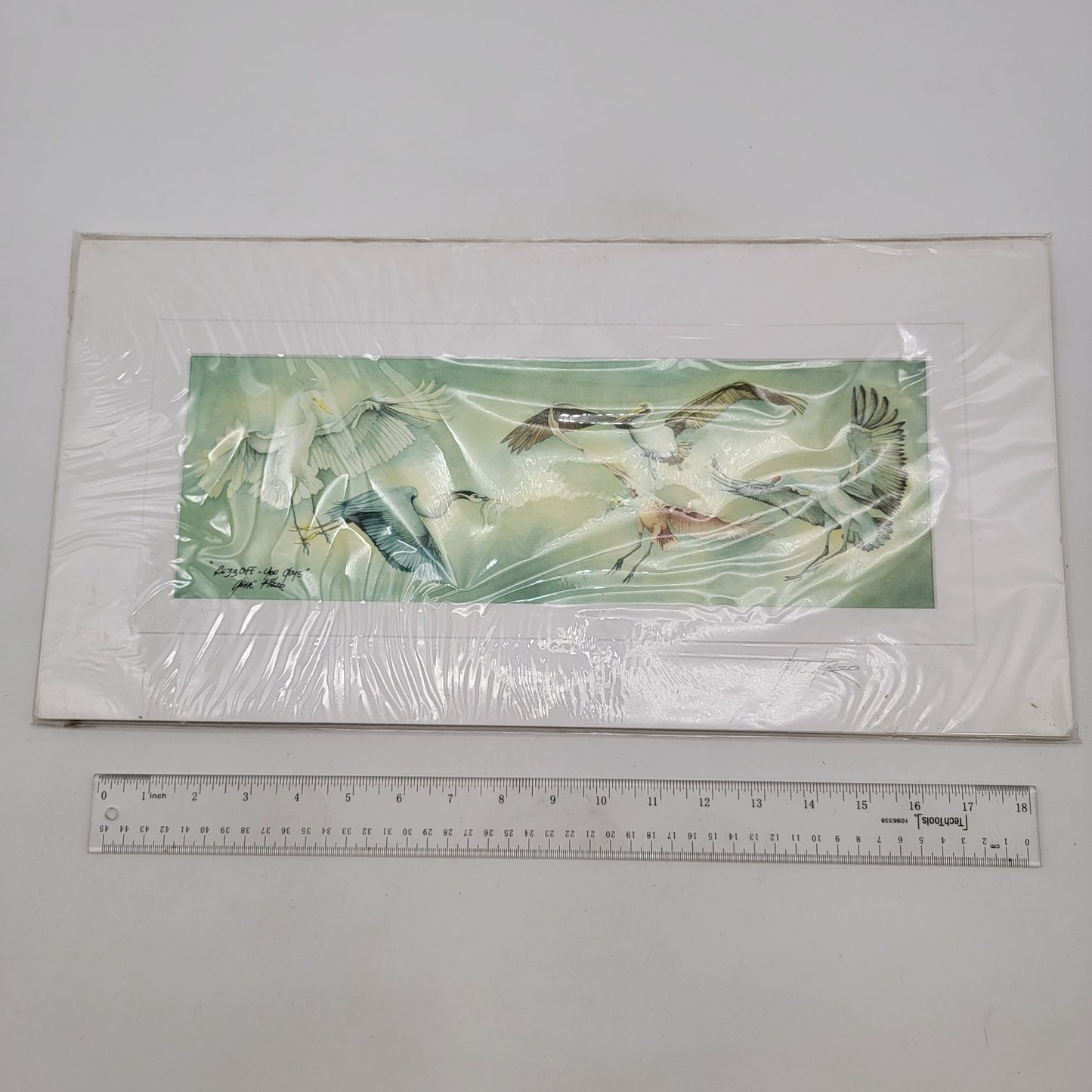 "Buzz Off - You Guys" Watercolor Art Print By Gene Rizzo Pencil Signed