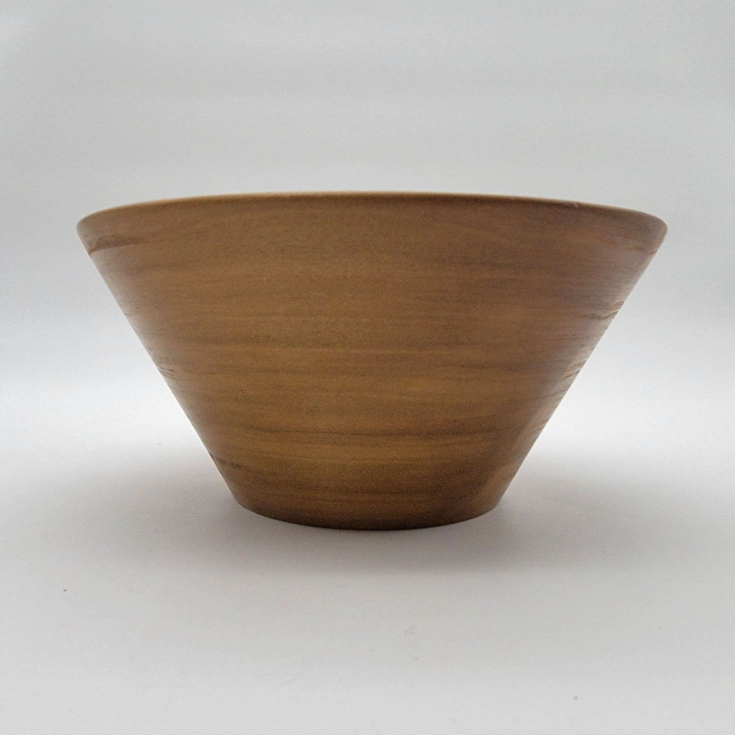 Hand-Turned Marquetry Lucky Penny Wood Bowl