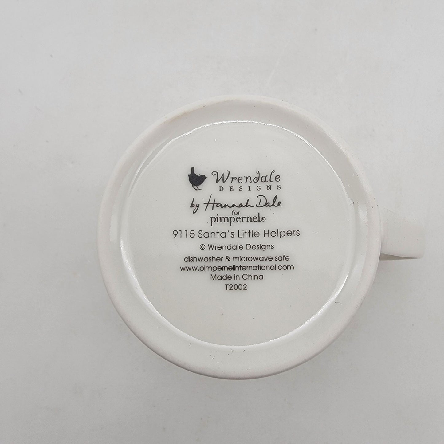 Wrendale Designs By Hannah Dale Pimpernel "Santas Little Helpers" Dog Mug & Tray Set