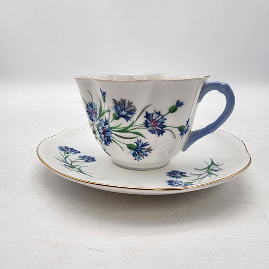 Shelley England Fine Bone China Floral Tea Cup & Saucer Set