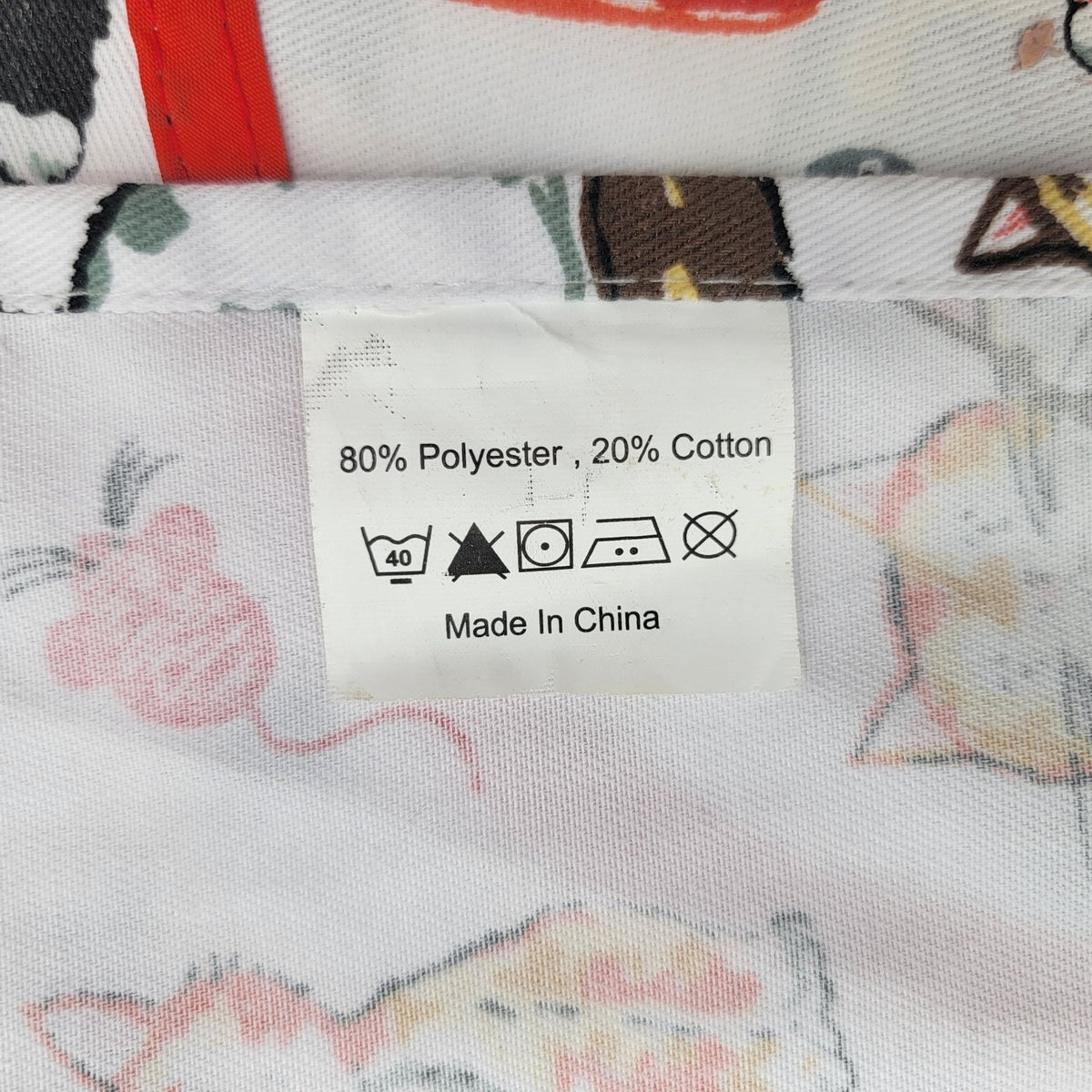 Cats Meow Full Bib Apron With Pocket Cat Print