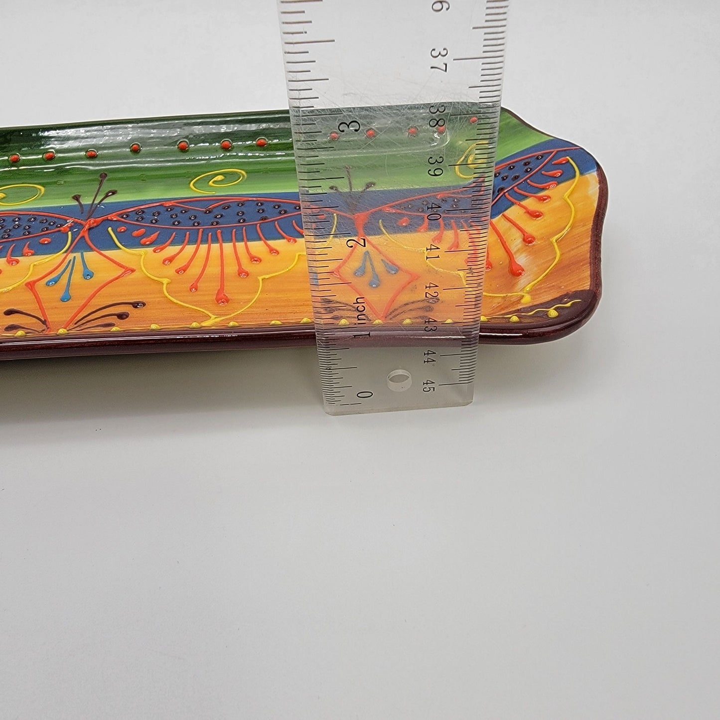 El Poyeton Spain Colorful Pottery Serving Tray