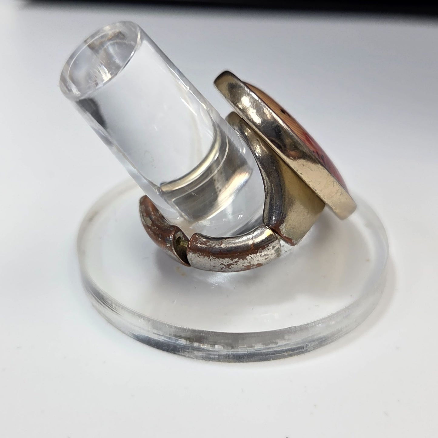 Chicos Birds Eye Jasper Pendant Necklace Ring & Earrings Set