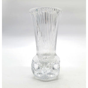 1970s Fostoria Thumbprint Melissa Bud Vase