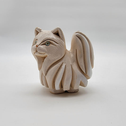 Artesania Rinconada Persian Cat Sculpture
