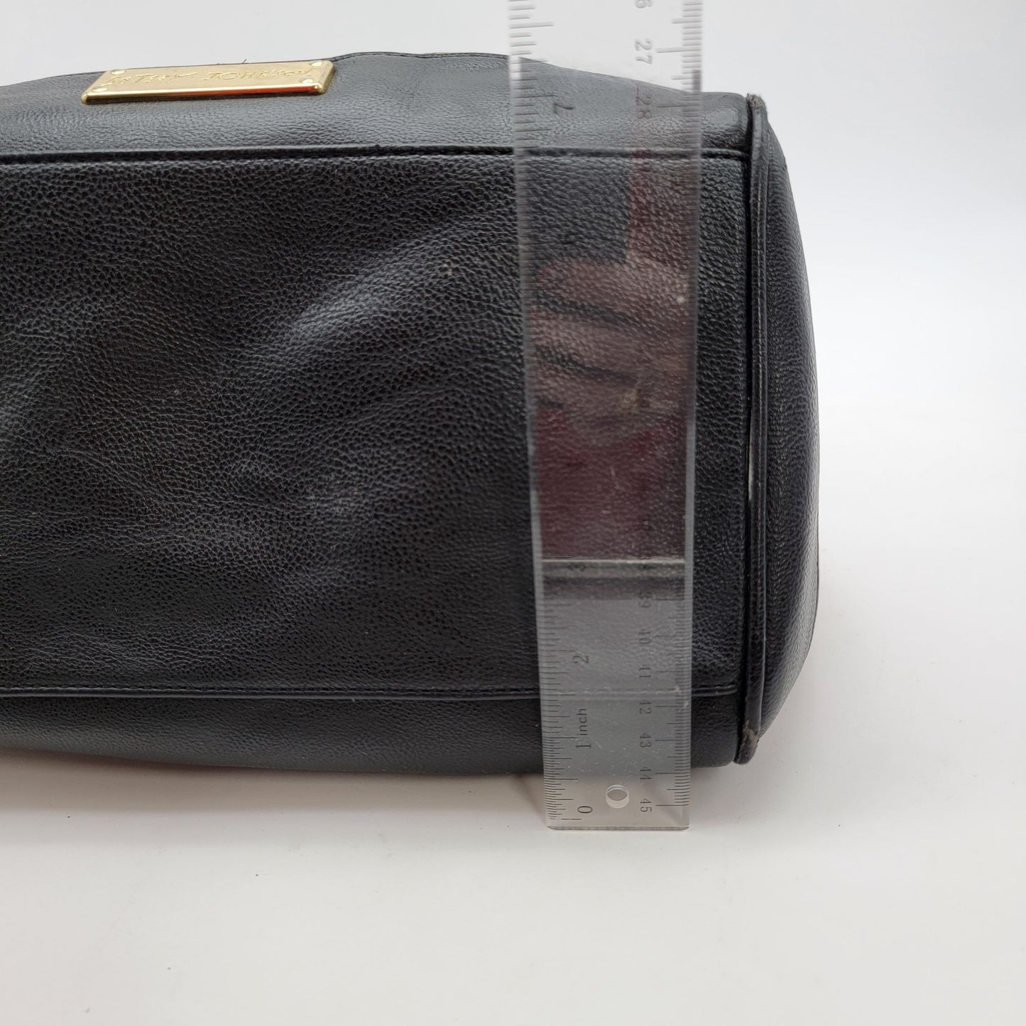 Betsey Johnson Leopard & Roses Satchel Purse