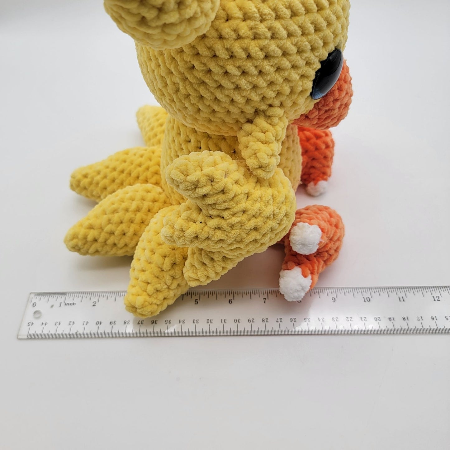 Amigurumi Crocheted Chocobo Bird Plush