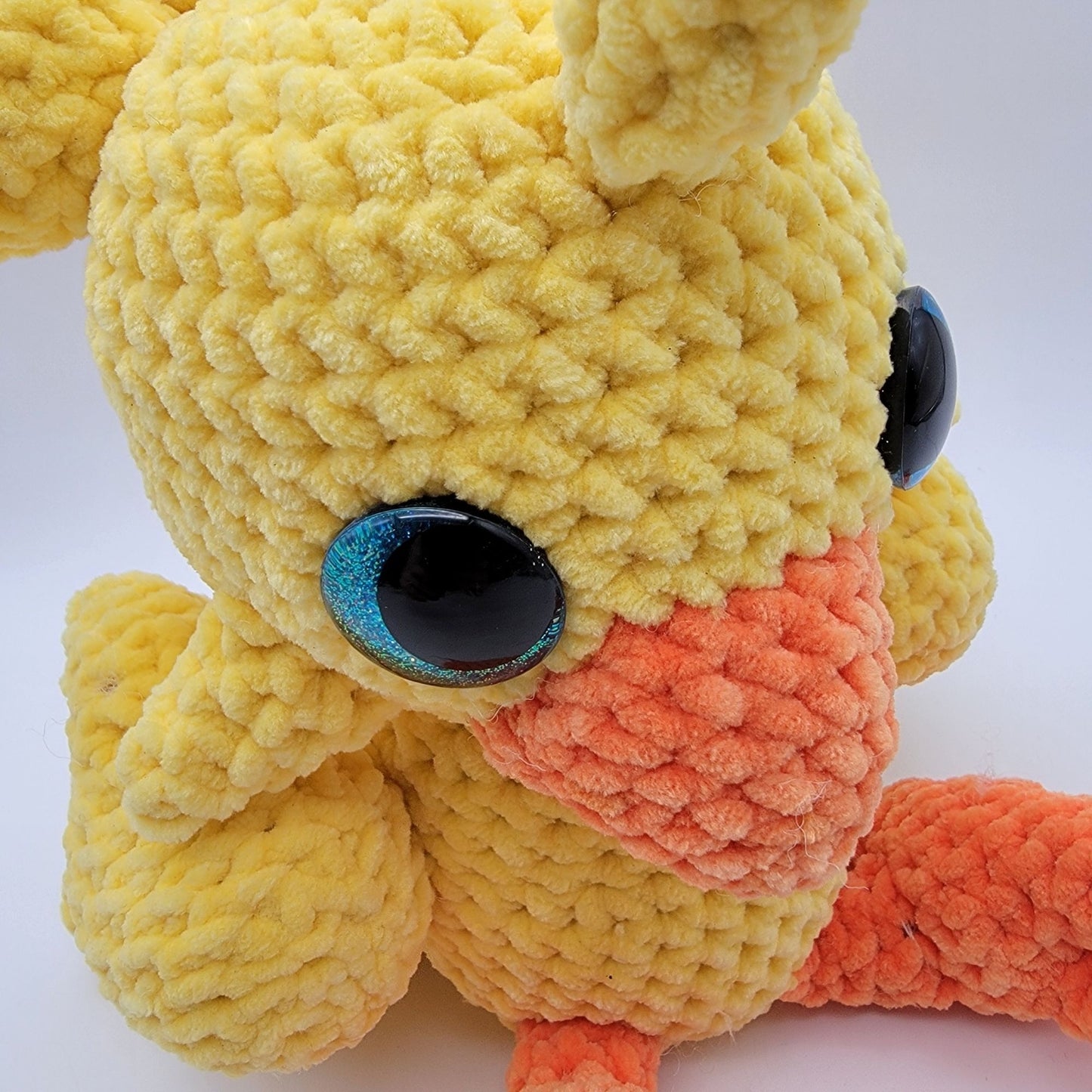 Amigurumi Crocheted Chocobo Bird Plush