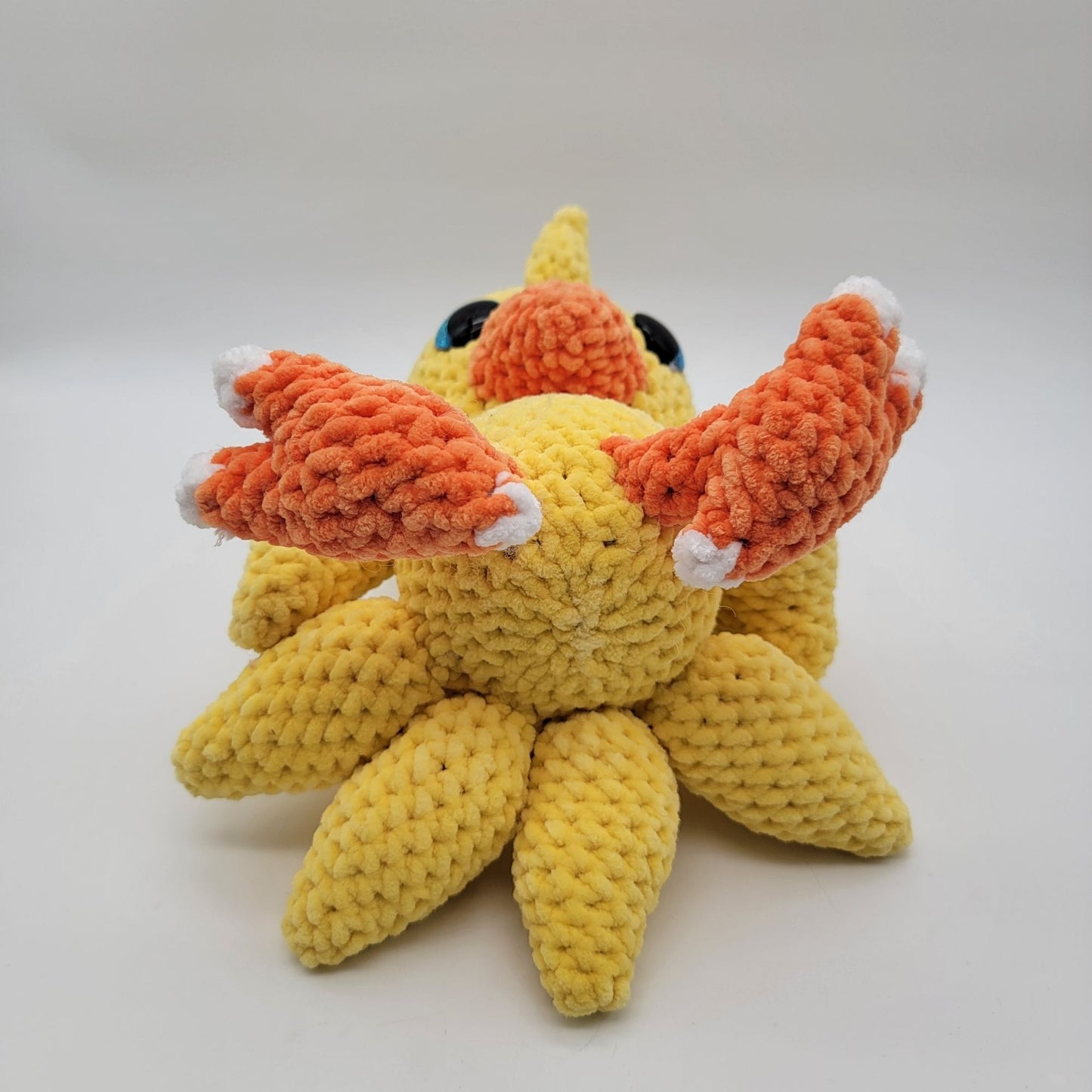 Amigurumi Crocheted Chocobo Bird Plush
