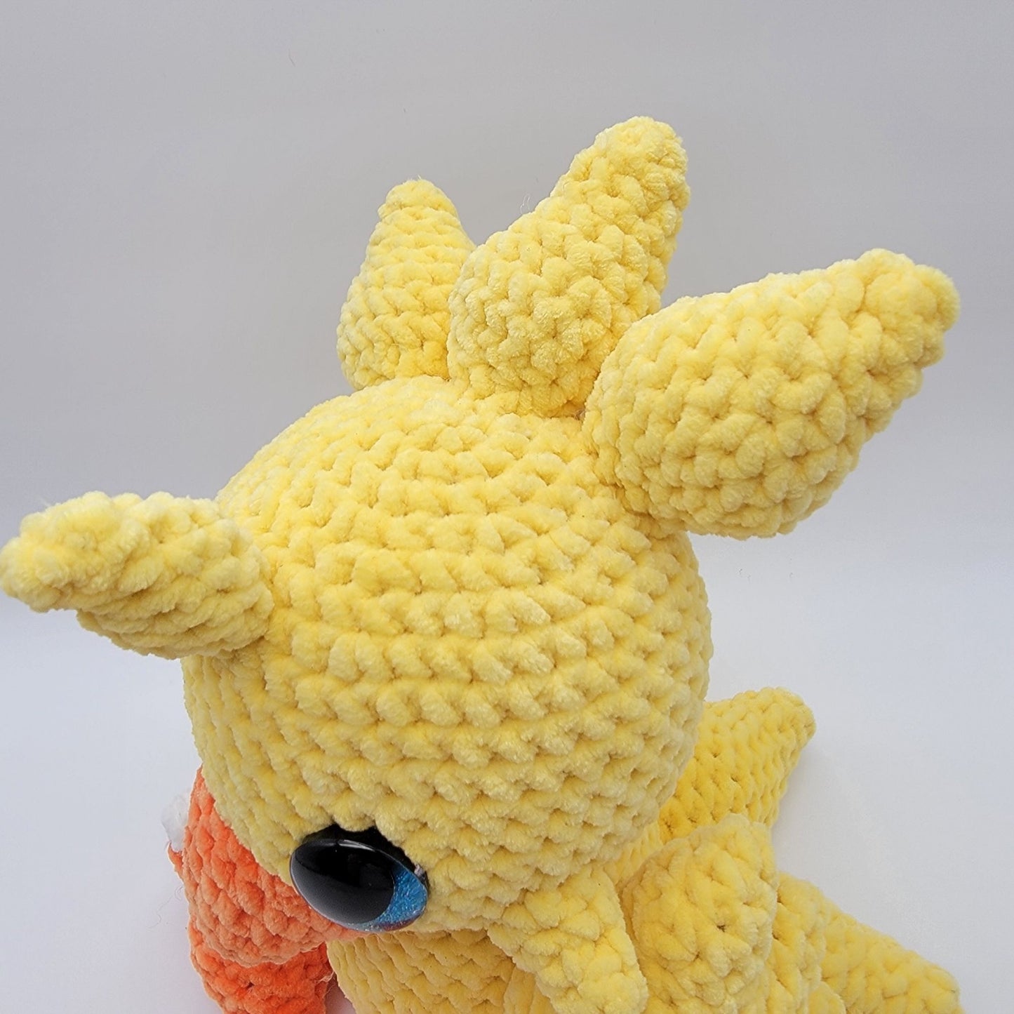 Amigurumi Crocheted Chocobo Bird Plush