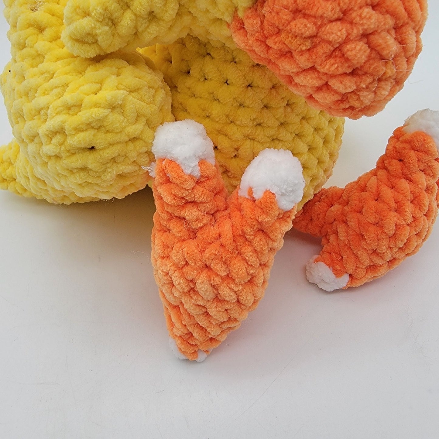 Amigurumi Crocheted Chocobo Bird Plush