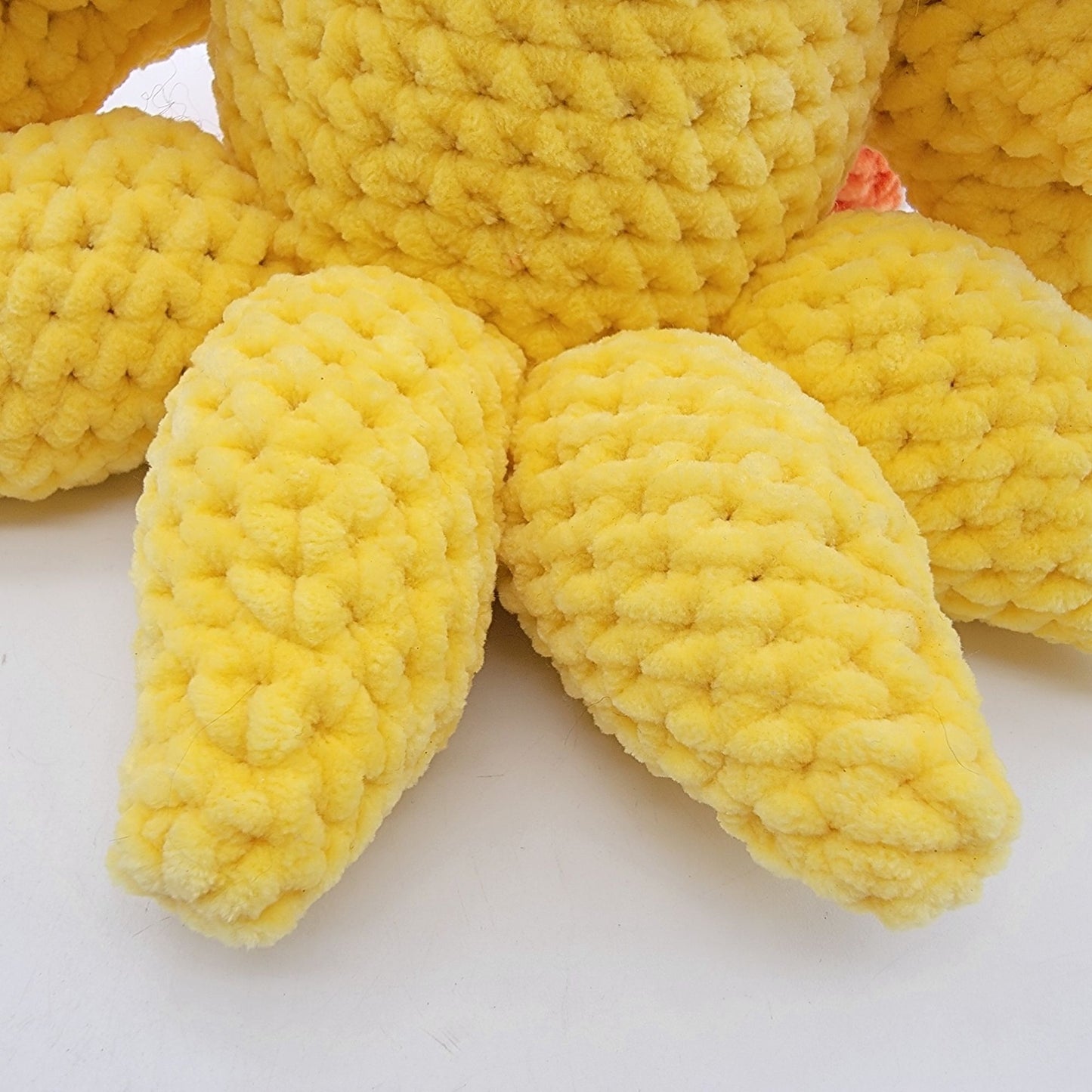 Amigurumi Crocheted Chocobo Bird Plush
