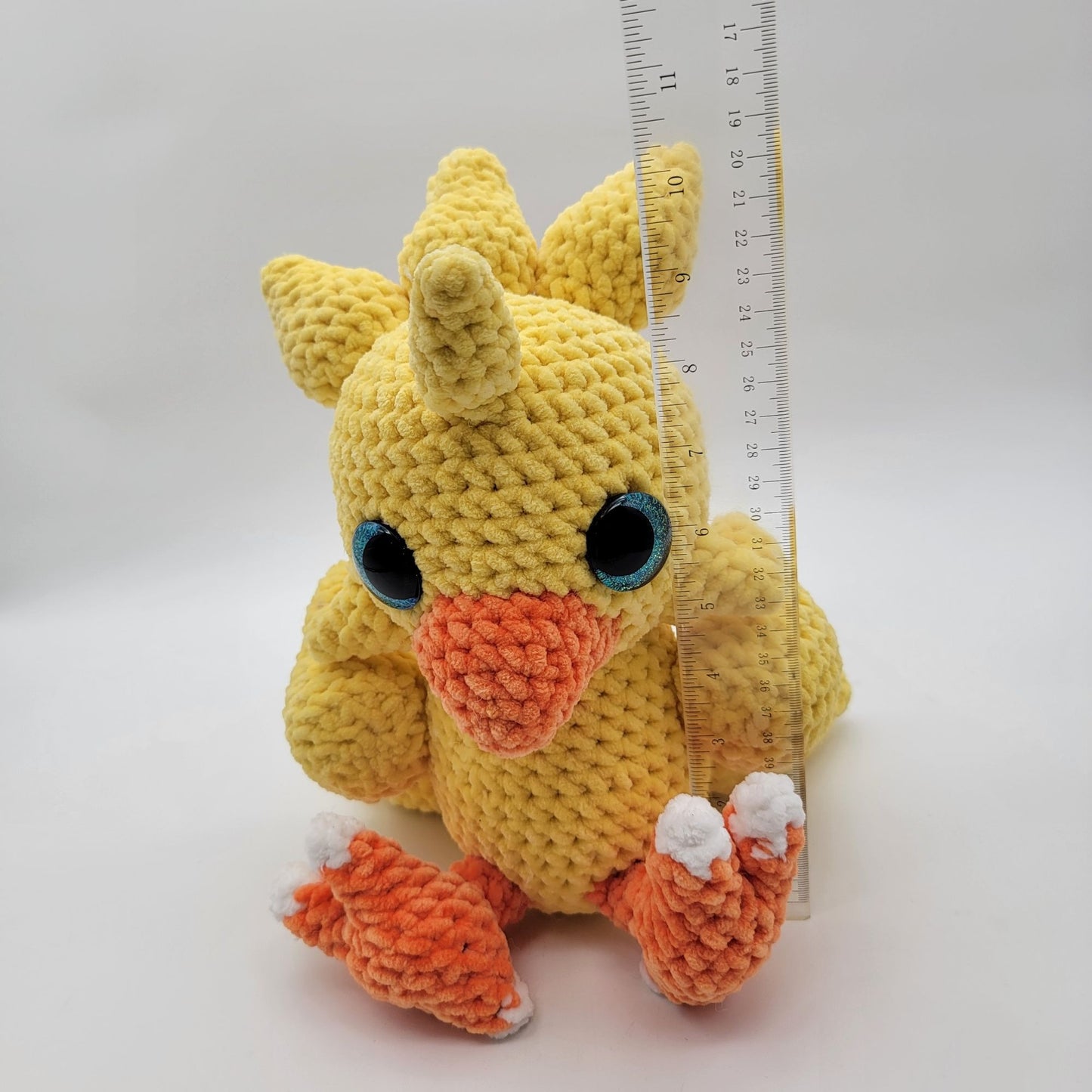 Amigurumi Crocheted Chocobo Bird Plush