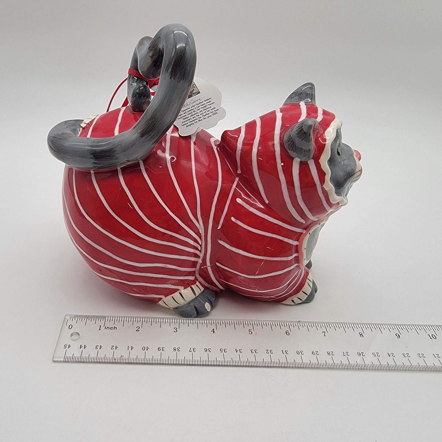 Blue Sky Clayworks Love Muffin Cat By Heather Goldminc AS FOUND