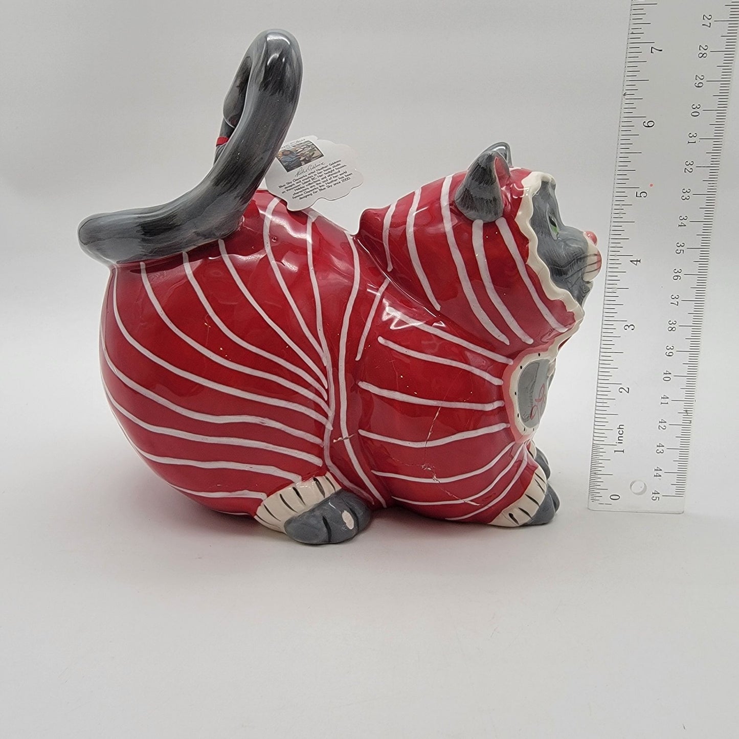Blue Sky Clayworks Love Muffin Cat By Heather Goldminc AS FOUND