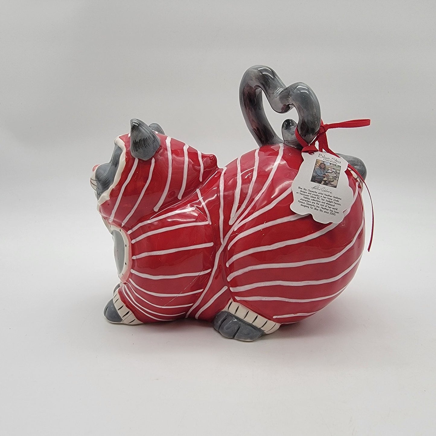 Blue Sky Clayworks Love Muffin Cat By Heather Goldminc AS FOUND