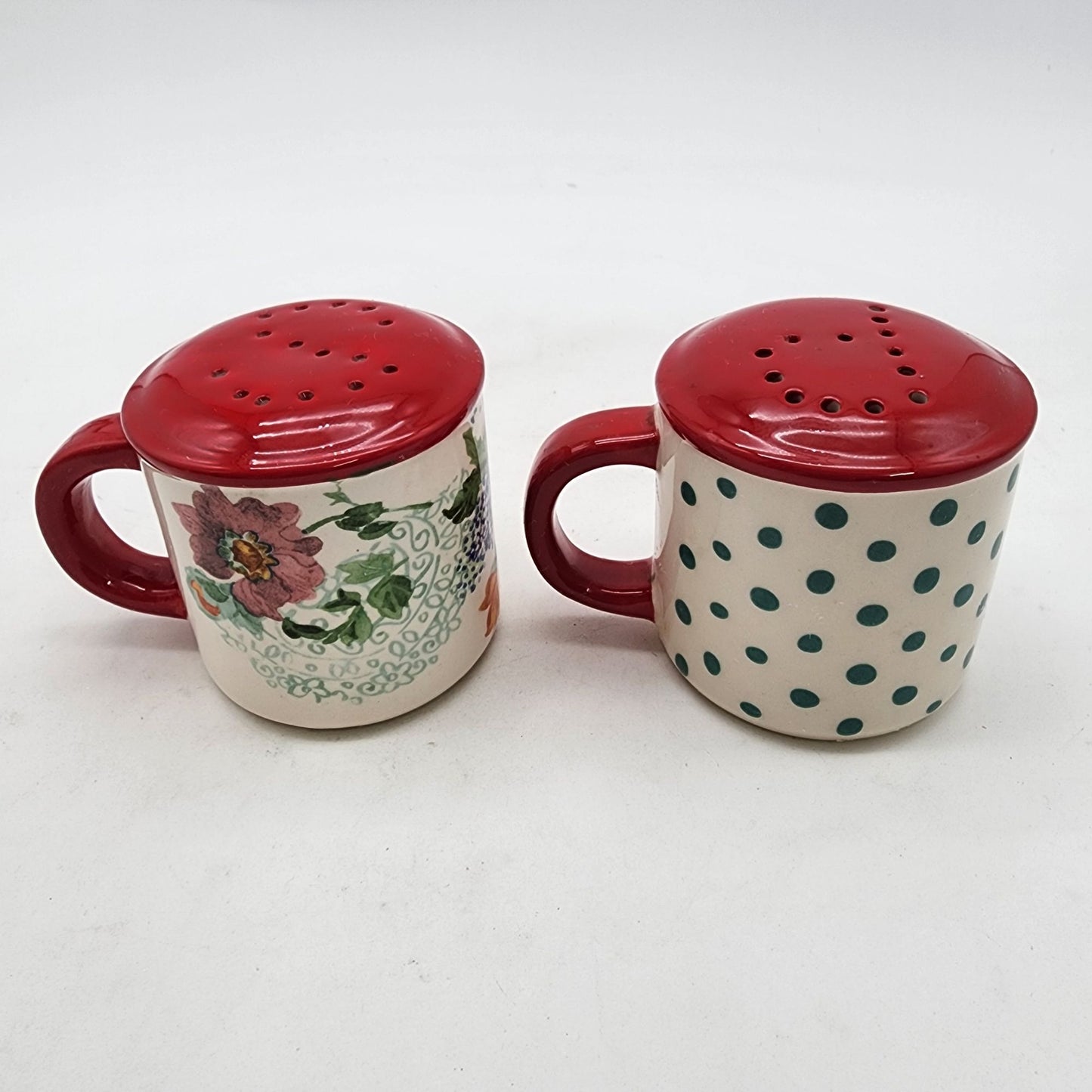 Pioneer Woman Country Garden Range Top Salt & Pepper Shakers Set