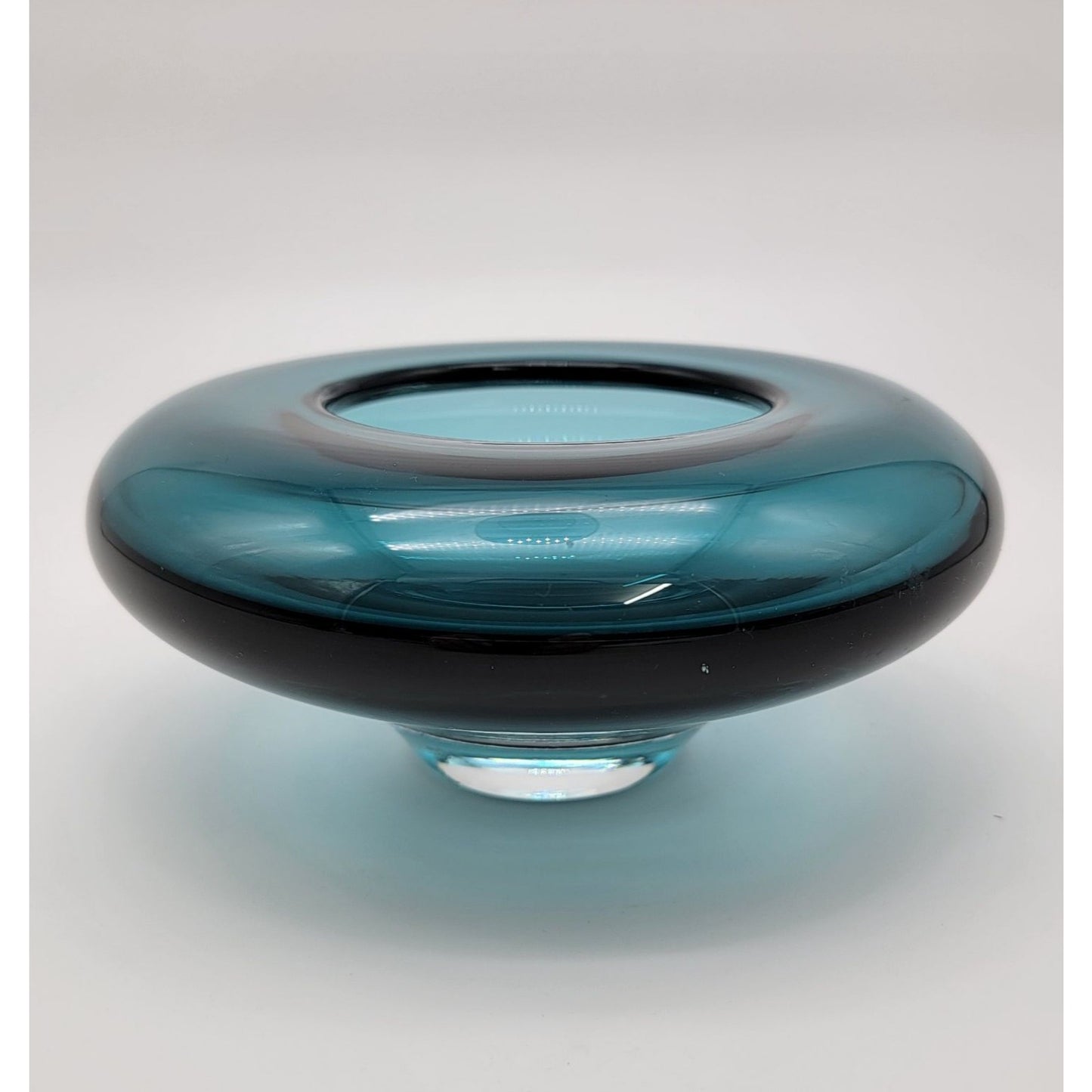Marquis By Waterford Blue Salsa Candle Holder Bowl