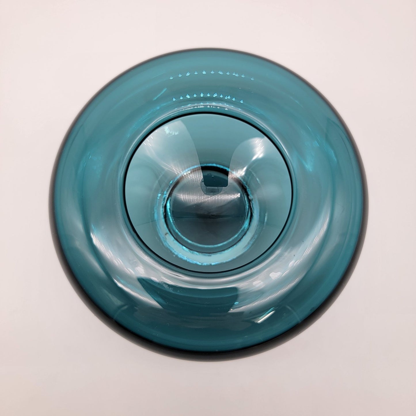Marquis By Waterford Blue Salsa Candle Holder Bowl