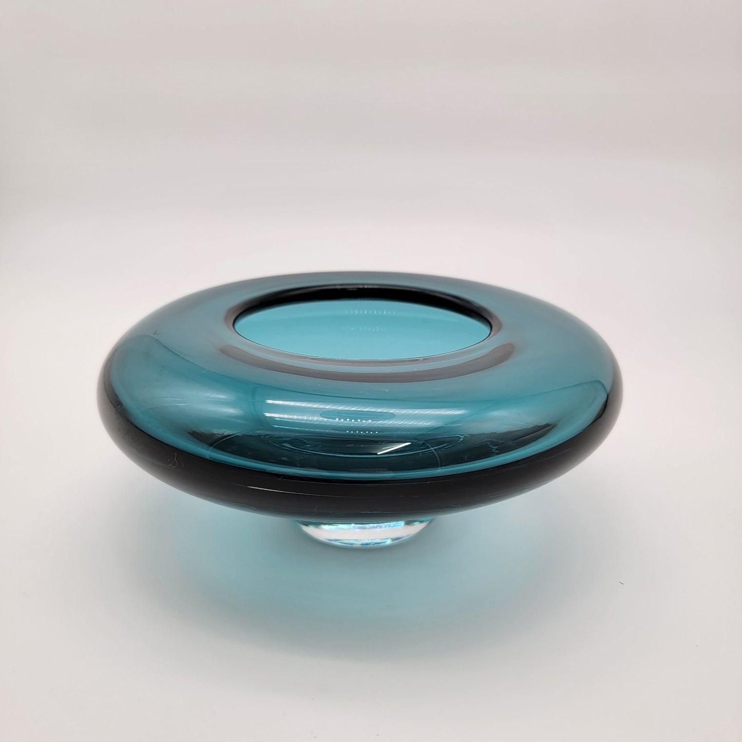 Marquis By Waterford Blue Salsa Candle Holder Bowl