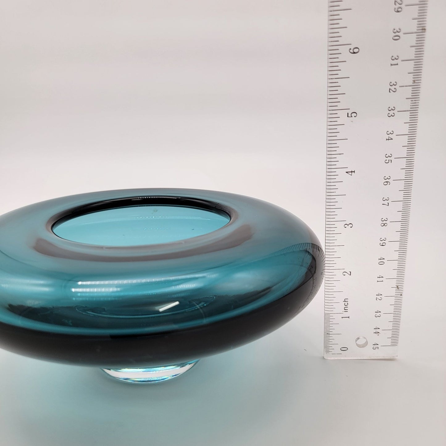 Marquis By Waterford Blue Salsa Candle Holder Bowl
