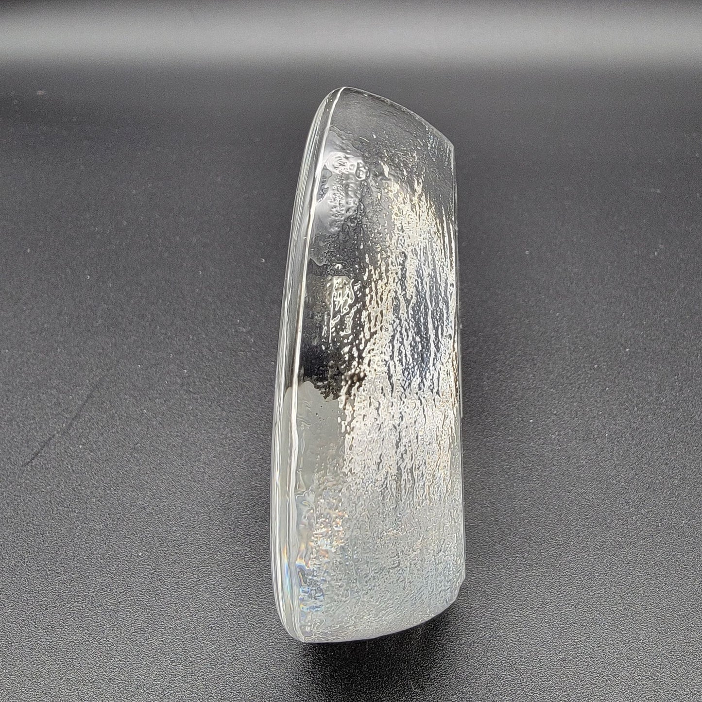 Mats Jonasson Crystal Fawn Deer Paperweight Signed M Jonasson 2280