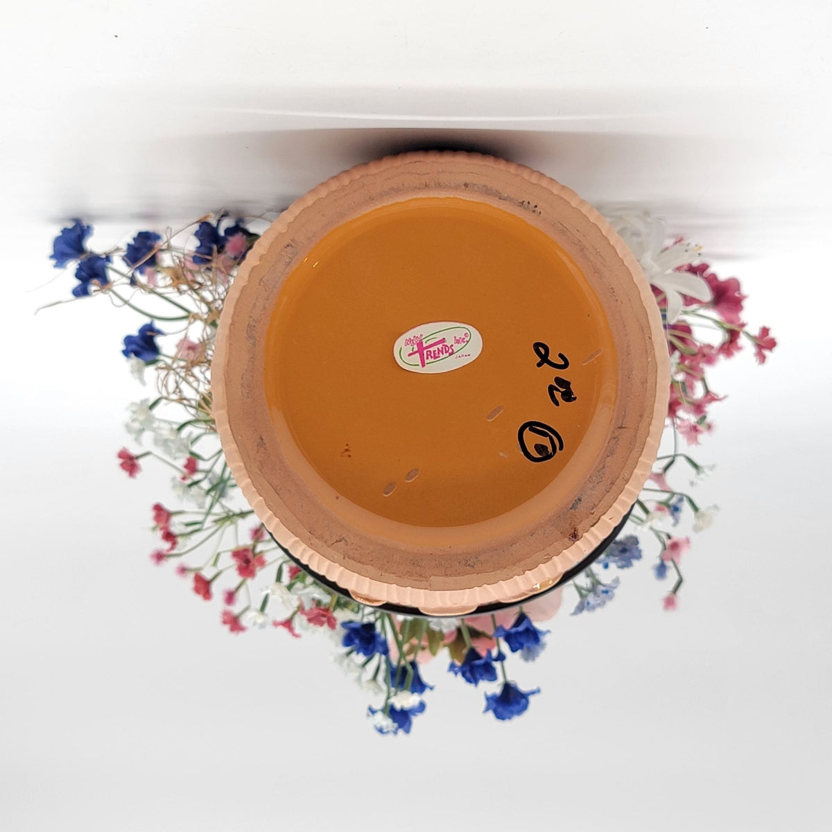 Terracotta Pot Vase With Artificial Flowers