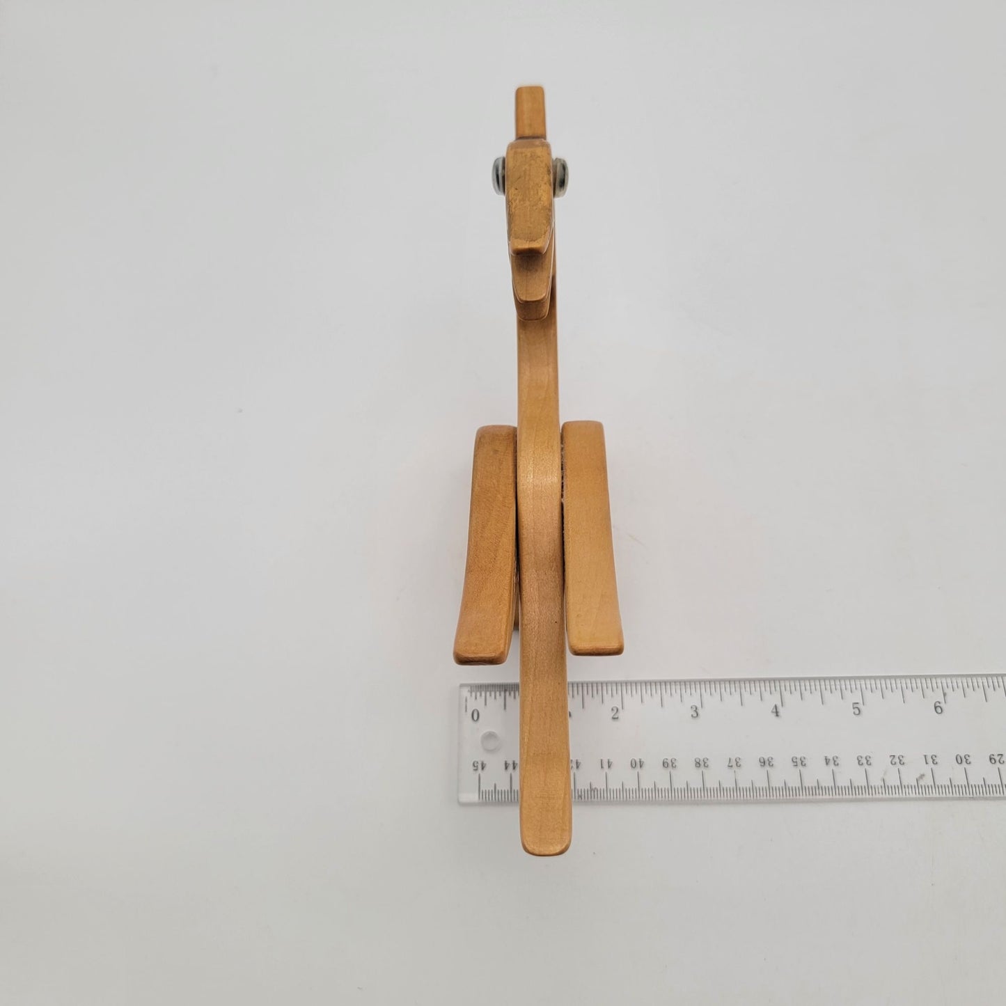 Vintage Roadrunner Wood Clothespin Recipe or Note Holder