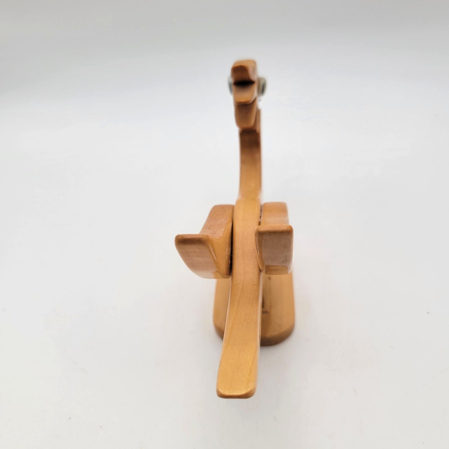Vintage Roadrunner Wood Clothespin Recipe or Note Holder