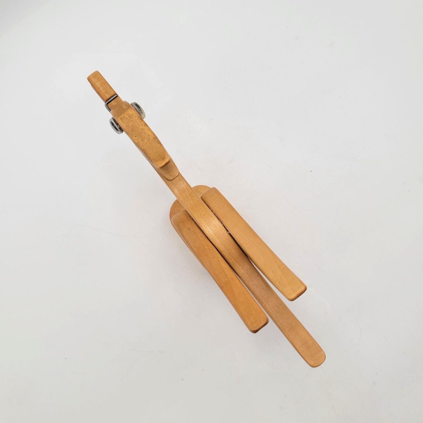 Vintage Roadrunner Wood Clothespin Recipe or Note Holder