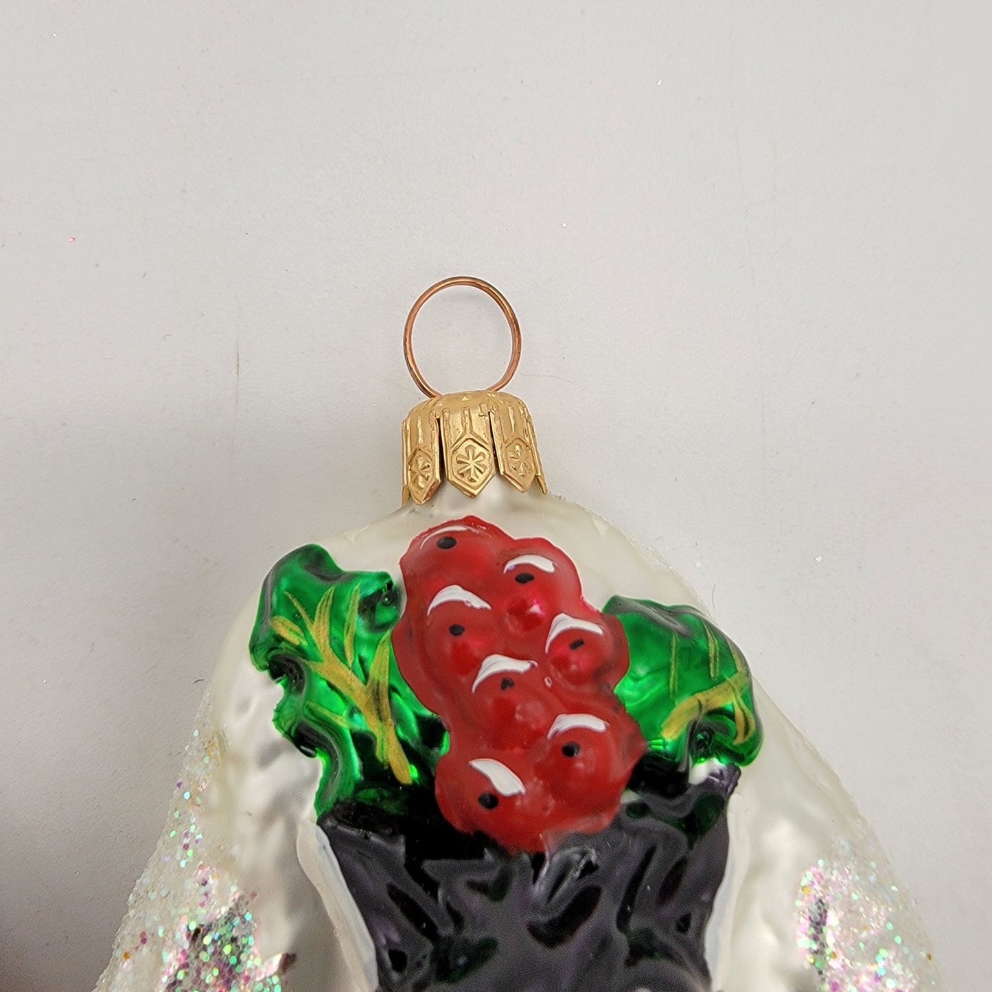 1997 Christopher Radko Tweety & Sylvester Glass Ornaments Warner Bros Studio Store