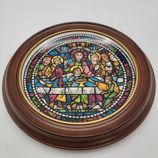 Vintage Wood & Sons England Last Supper Porcelain Plate