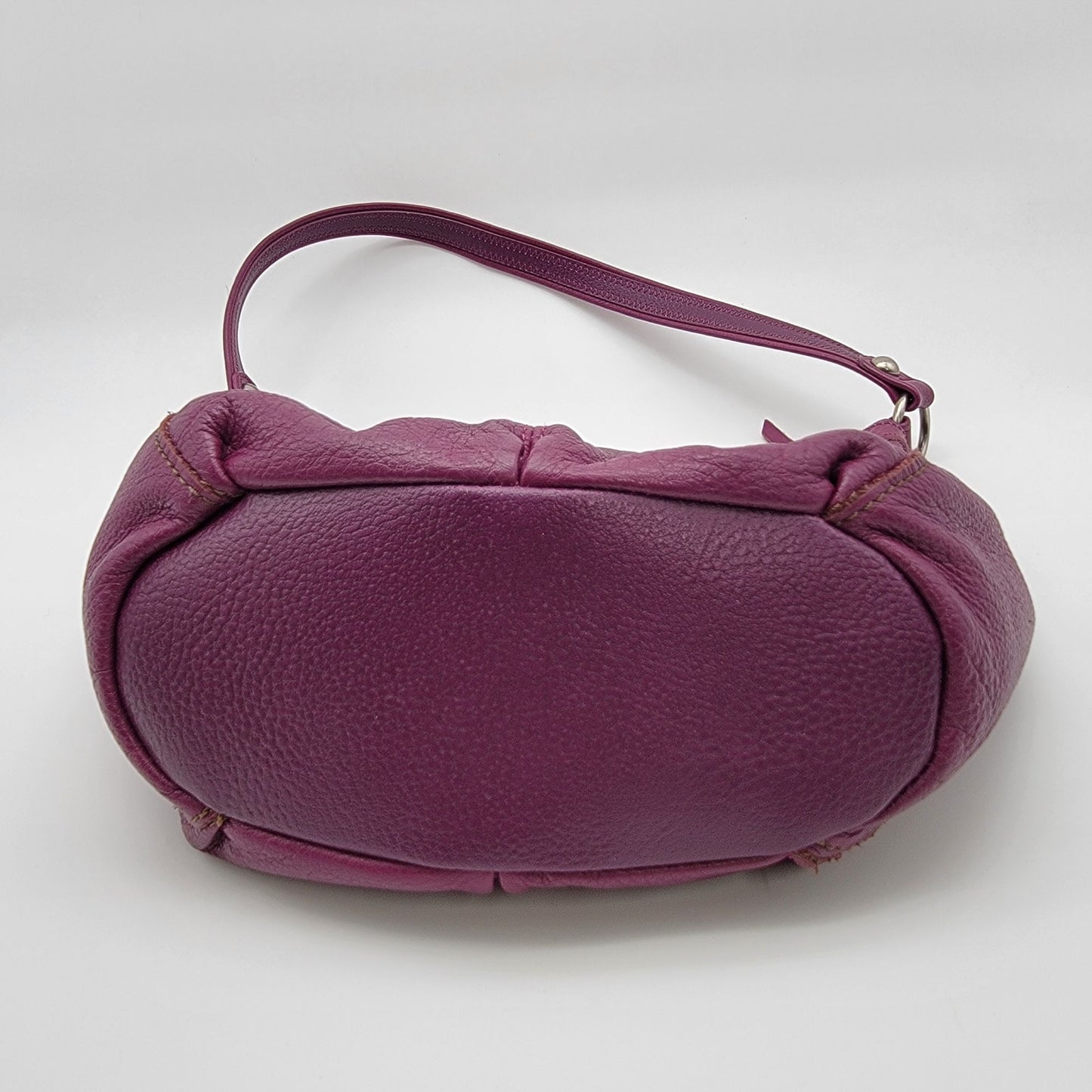 The Sak Purple Leather Shoulder Bag Purse