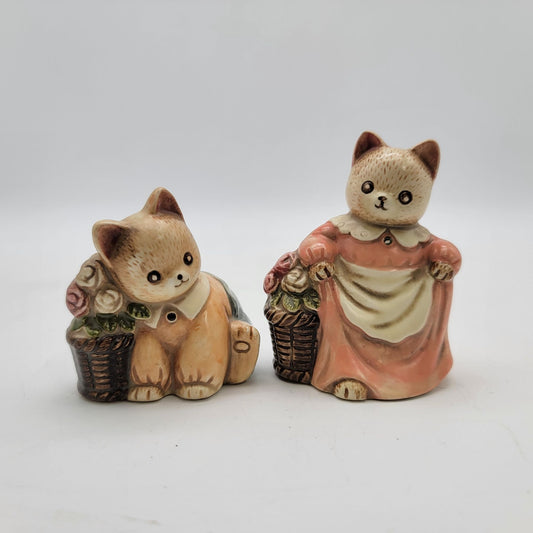 Vintage Takahashi Cat Figurines