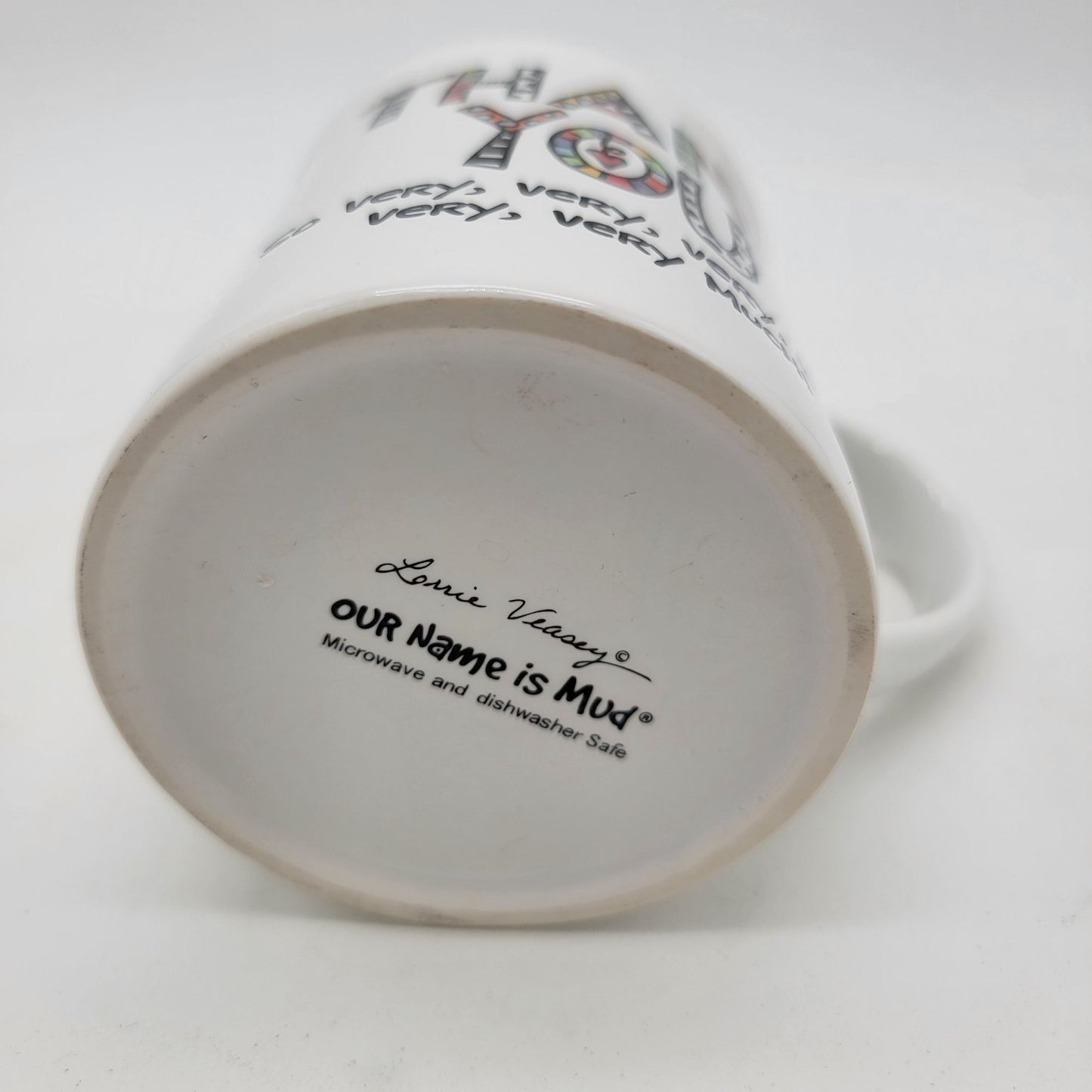 Our Name Is Mud  Thank You Mug