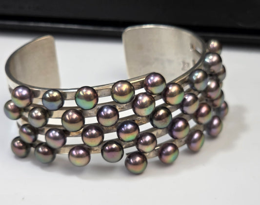 Desert Rose Trading Jay King Sterling Silver Cuff Bracelet