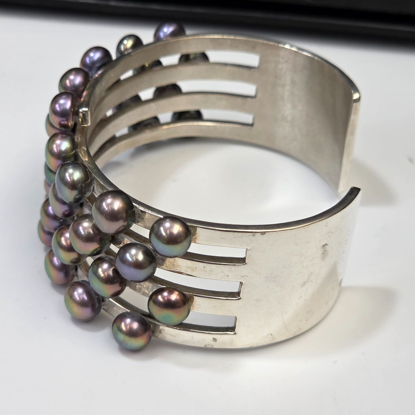 Desert Rose Trading Jay King Sterling Silver Cuff Bracelet