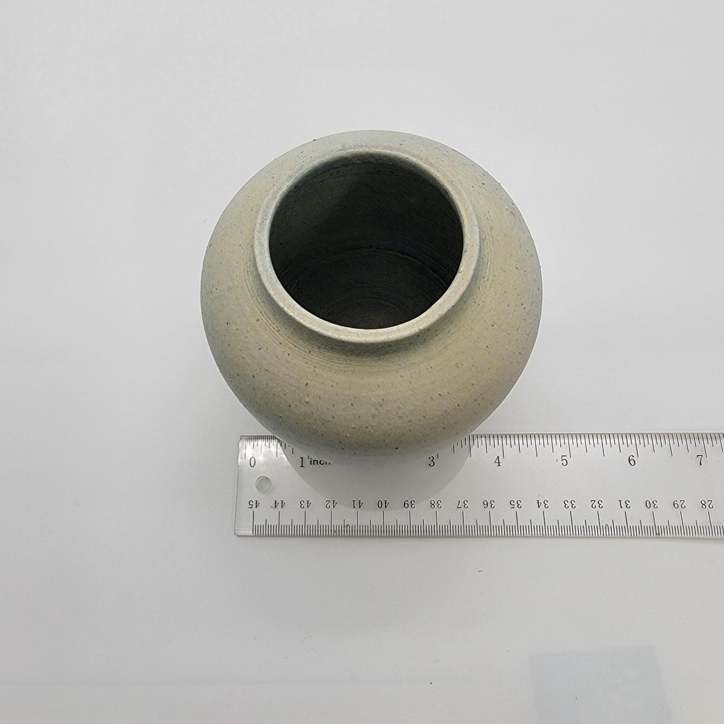 Mid Century 1966 Signed S Tanner Art Pottery Vase