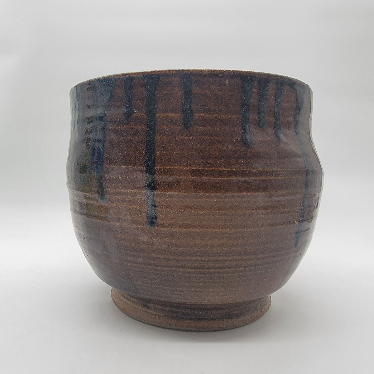 Large Brutalist Rilda Studio Pottery Face Pot Planter