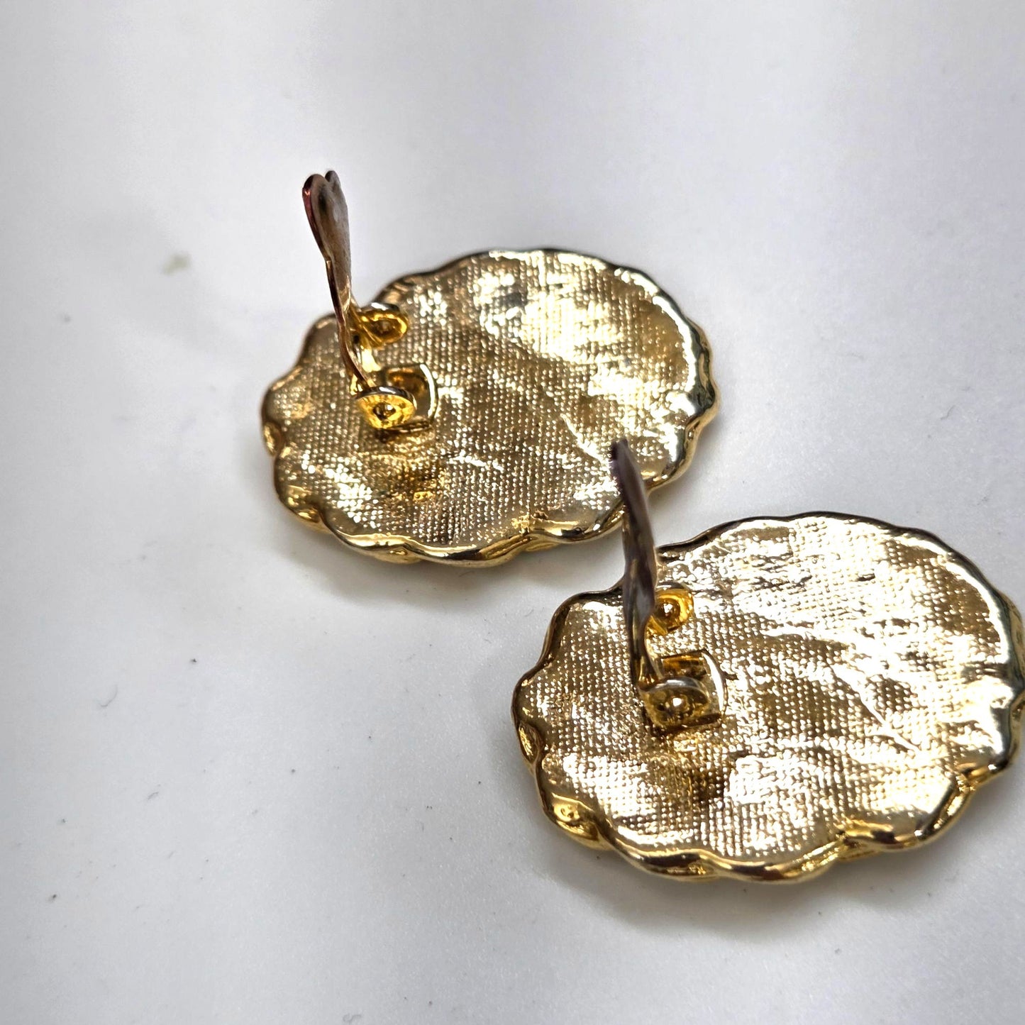 Vintage Freshwater Pearl Cluster Clip-On Earrings