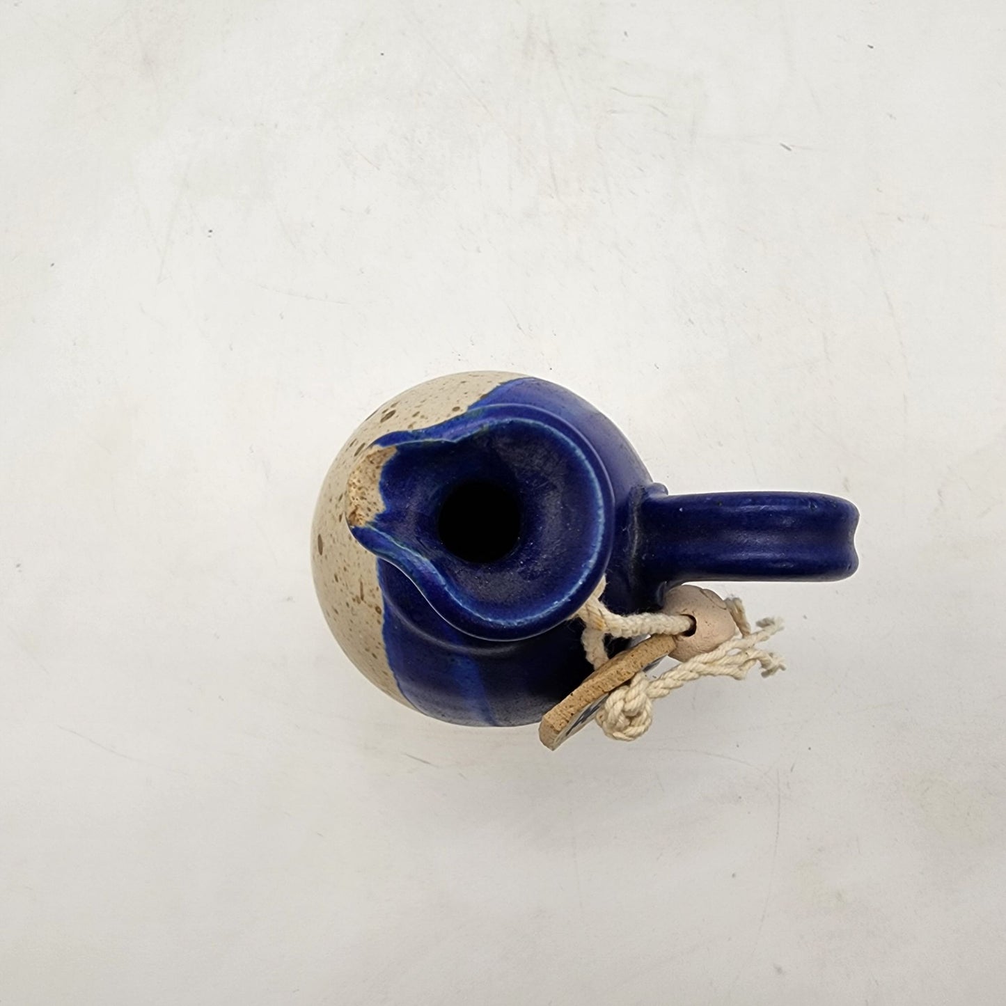 Vintage Olive Oil Aceite Pottery Jug