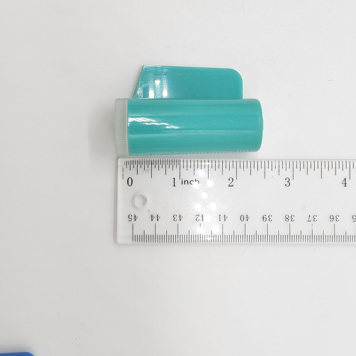 1950s Turquoise Blue Advertising Salt & Pepper Shakers Central Finance Co.
