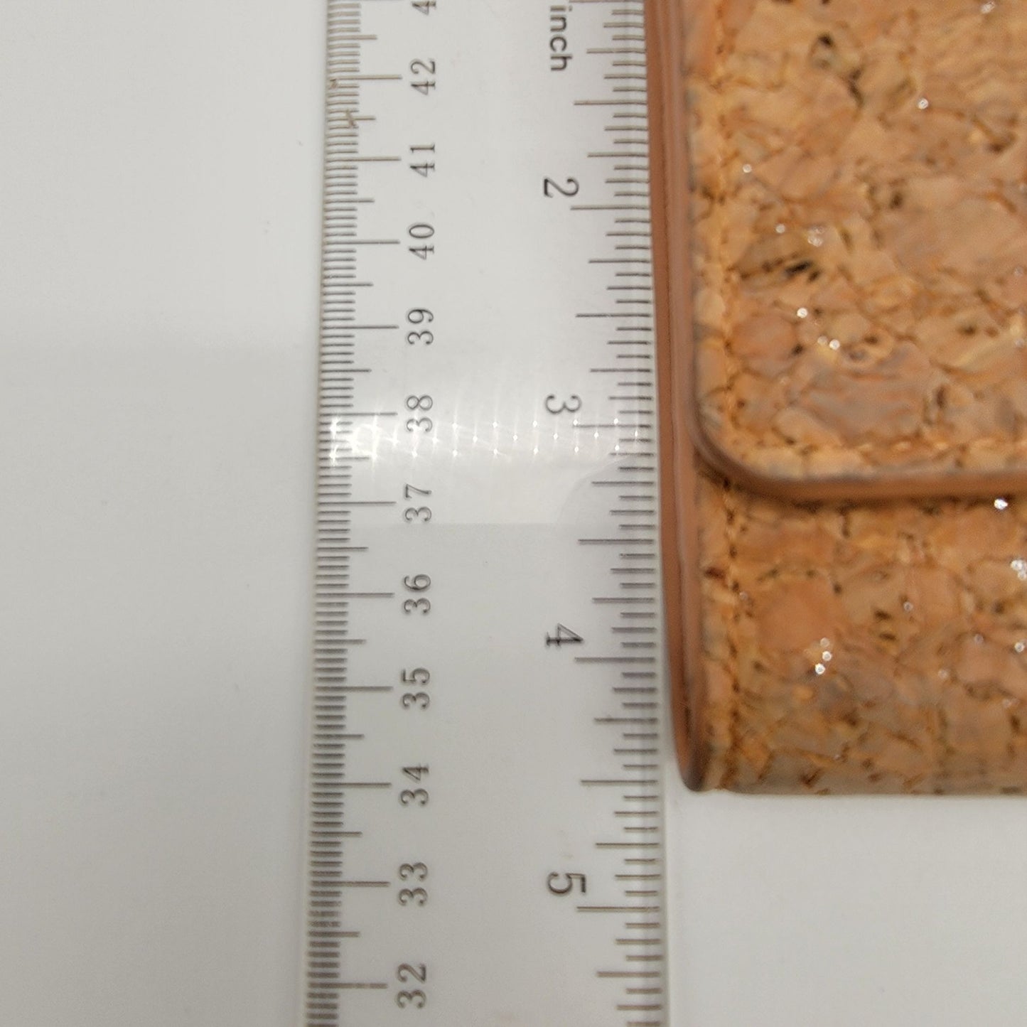 Cork Tri-Fold Organizer Wallet Wristlet