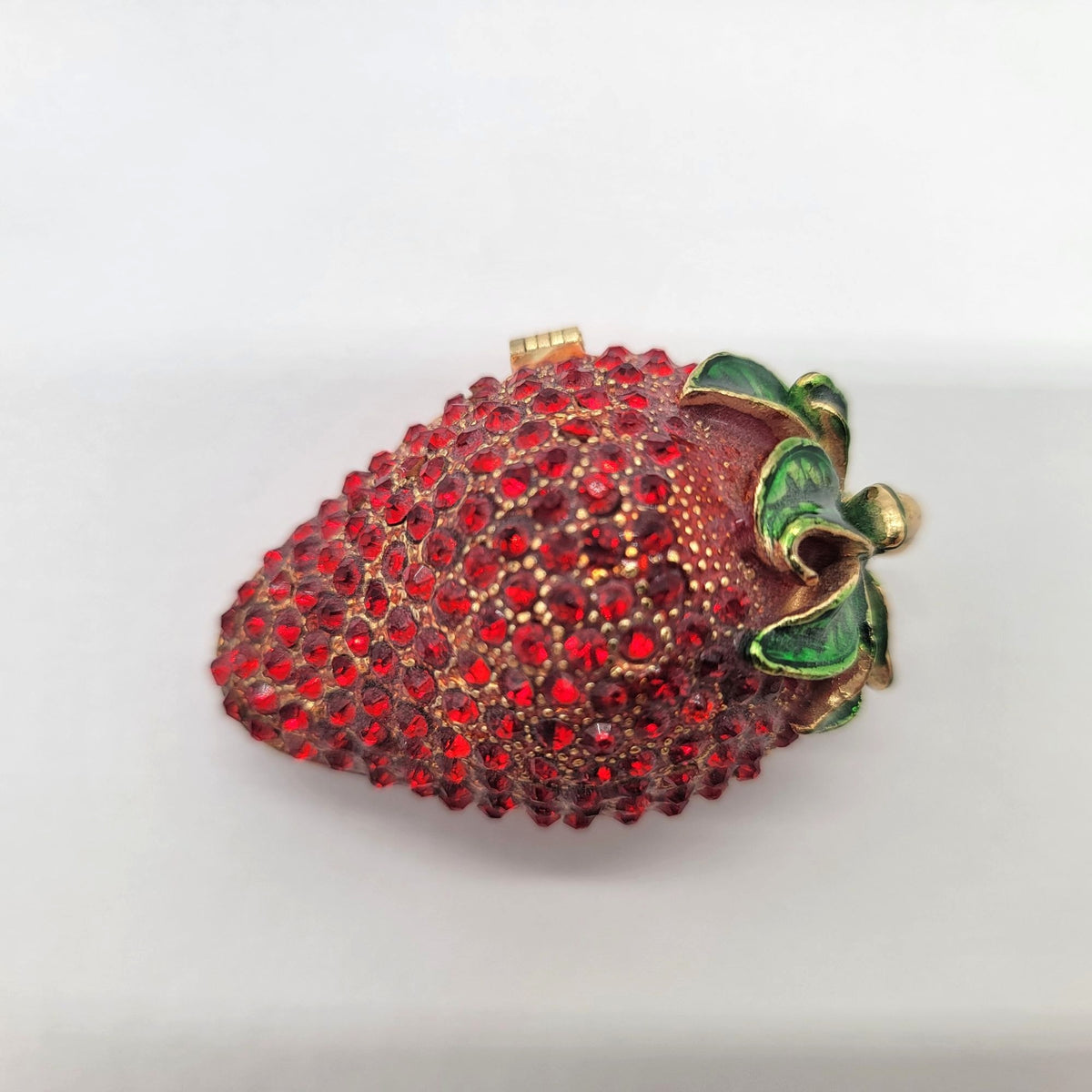 Objet D' Art Strawberry Trinket Box No.38