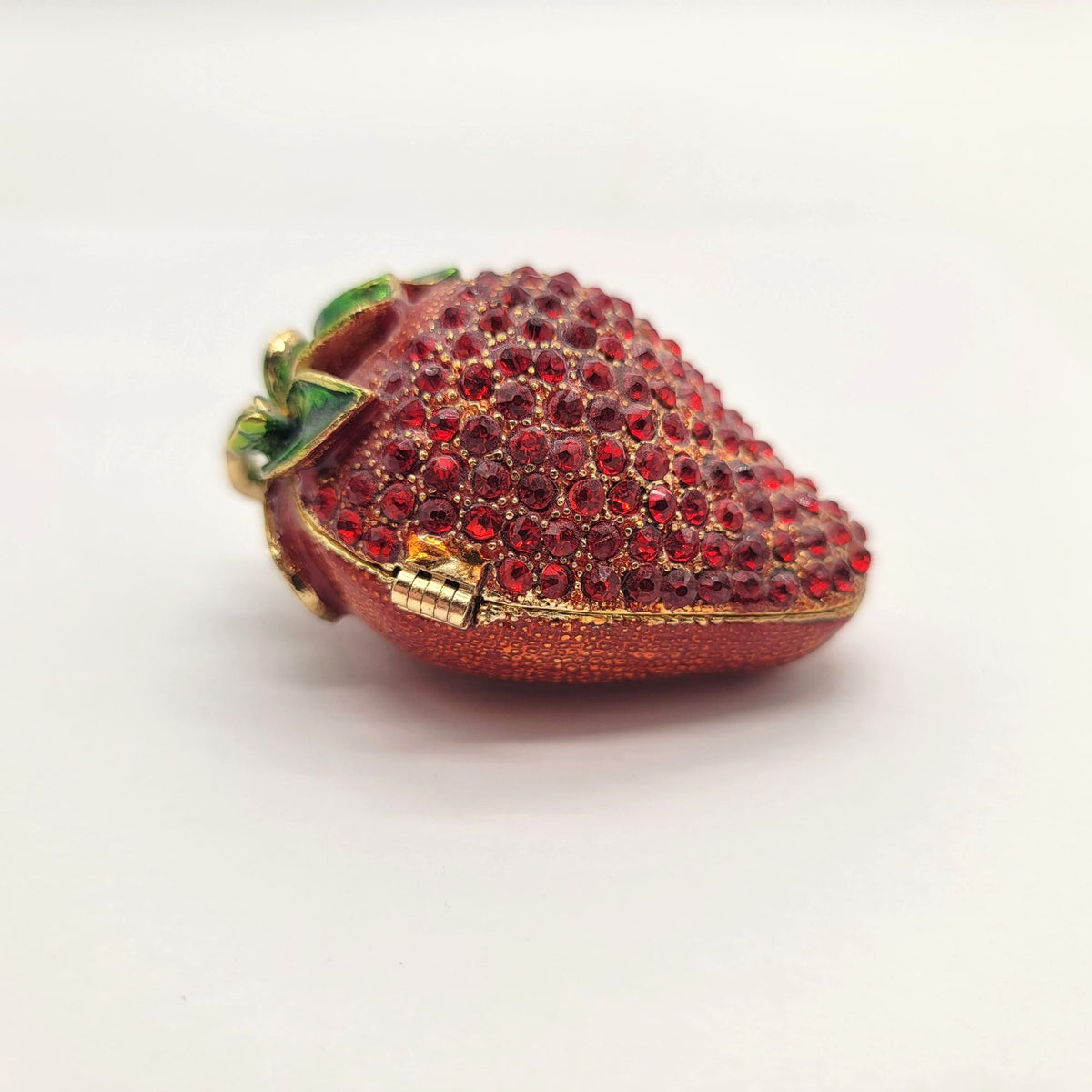 Objet D' Art Strawberry Trinket Box No.38